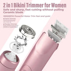 Beauty 2-in-1 Painless Bikini Hair Trimmer