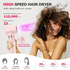 Beauty 5-in-1 Professional Hot Air Hair Styler & Blow Dryer Brush - Frizz-Free Fast Drying for Curls, Volume & Straightening | Ionic Technology & Heat Protection