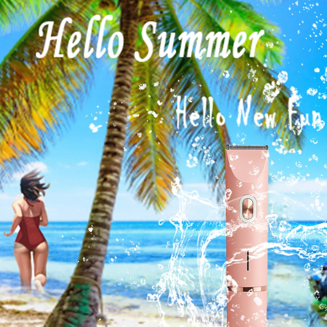 Beauty 2-in-1 Painless Bikini Hair Trimmer