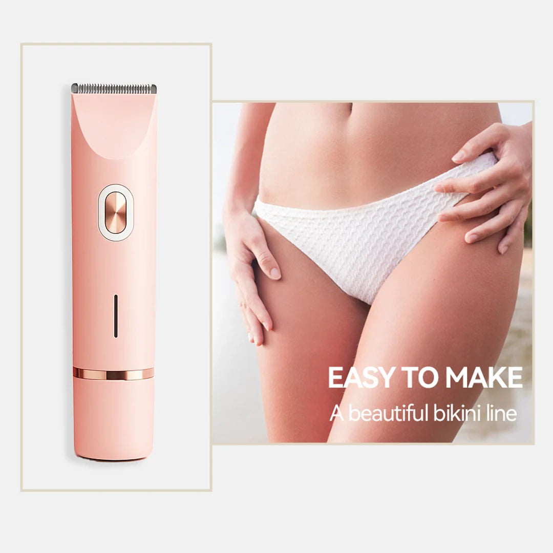 Beauty 2-in-1 Painless Bikini Hair Trimmer
