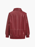 Scarlet Leather Jacket
