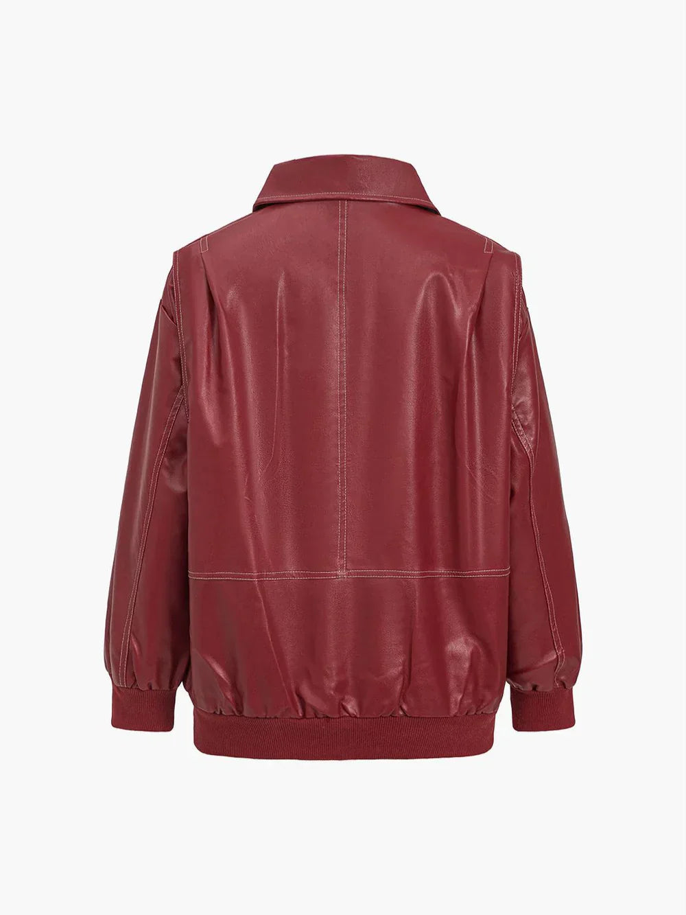 Scarlet Leather Jacket