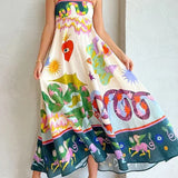 Flora Breeze Linen Dress