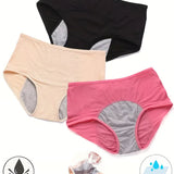 High-waisted hygroscopic Protective Panties