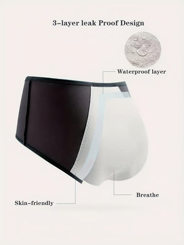 High-waisted hygroscopic Protective Panties