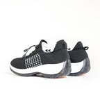 Ortho Stretch Cushion Shoes - Black White